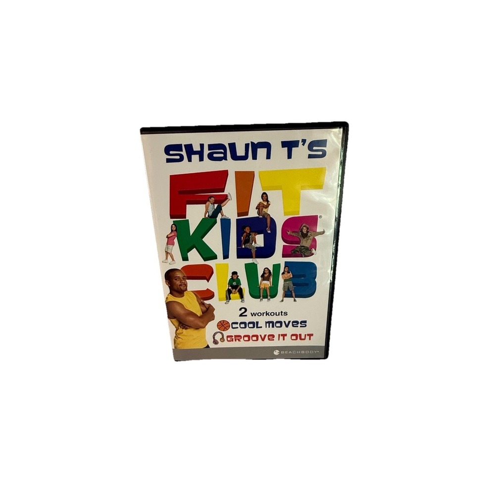 Shaun T Fit Kids Club DVD Cool Moves Groove It‎ Out Beachbody Workout
